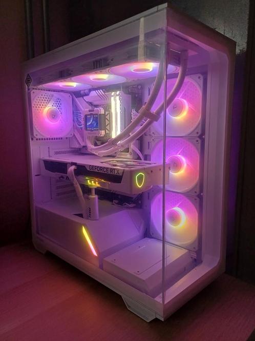 Witte Gaming PC | i5-13600K | RTX 5070 12GB | 32GB RAM | 2TB, Computers en Software, Desktop Pc's, Zo goed als nieuw, 4 Ghz of meer