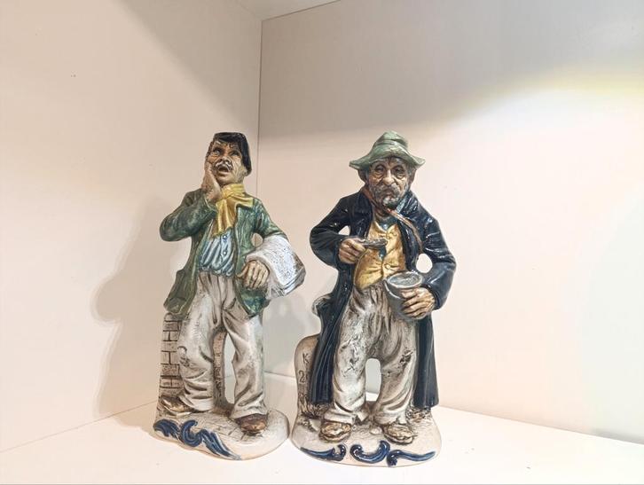 Aardewerk Figuren Set, Antiek en Kunst, Kunst | Beelden en Houtsnijwerken, Ophalen of Verzenden