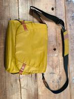 Mosterdgele aunts and uncles laptop tas, Ophalen of Verzenden, Gebruikt, Geel, Overige merken