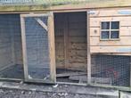 Prima kippenhok met nachthok te koop. Weinig gebruikt, Dieren en Toebehoren, Ophalen, Zo goed als nieuw, Kippenhok of Kippenren