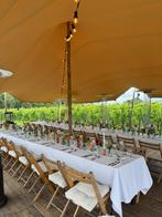 Stretchtent te huur Limburg 6x6 6x10 6x20 10x12 meter, Tuin en Terras, Partytenten, Ophalen, Nieuw