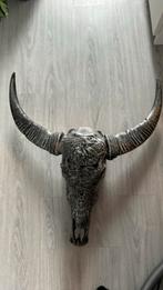 Decoratieve schedel zilverkleurig, Ophalen, Zo goed als nieuw