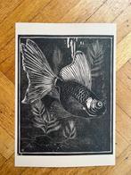 Kameelsluierstaart Kunst Kaart A4 - Henri Verstijnen, Huis en Inrichting, Minder dan 50 cm, Wandkunstkaarten.nl, Ophalen of Verzenden