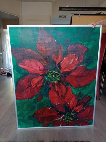 Schilderij met bloemen gemaakt door anke beschikbaar voor biedingen