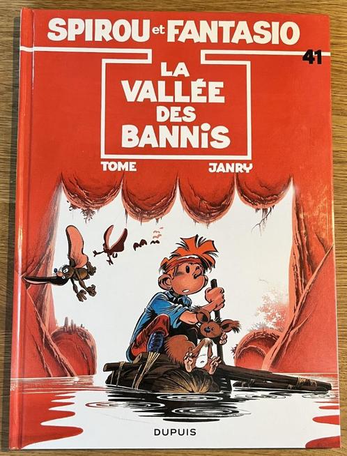 Spirou et Fantasio - La vallée des bannis - 41 HC (2023) Str, Boeken, Stripboeken, Zo goed als nieuw, Eén stripboek
