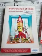 Startrekenen 2F mbo deel A -B, Ophalen of Verzenden, Zo goed als nieuw, VMBO, Wiskunde B