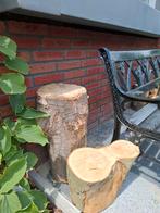 Hakblokken om haardhout op te kloven hakblok stam boomstam, Tuin en Terras, Haardhout, Minder dan 3 m³, Ophalen, Overige houtsoorten