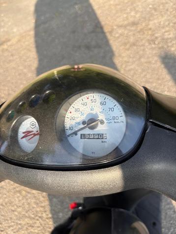 Piaggio Zip 70cc Typhoon Blok - Snelle Scooter! Gele plaat beschikbaar voor biedingen