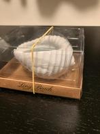 Nieuw=stenen witte schelp met kaars=Riviera Maison, Huis en Inrichting, Woonaccessoires | Overige, Ophalen of Verzenden, Nieuw