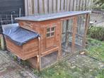 Kippenhok met toebehoren, opknapper, Dieren en Toebehoren, Pluimvee | Toebehoren, Ophalen, Gebruikt, Kippenhok of Kippenren