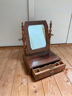 Antieke kaptafel klein, met spiegel, Ophalen, Minder dan 50 cm, Minder dan 100 cm