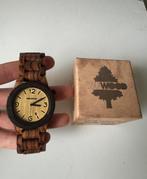 WeWOOD Eco Wooden Watch – Unisex – Like New, Overige merken, Leer, Staal, Nieuw