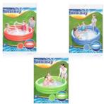 PARTIJ ZWEMBAD BESTWAY 3 RINGS 122X25CM IN 3 KLEUREN, Tuin en Terras, Zwembaden, Minder dan 80 cm, Opblaaszwembad, Info@partijstunter.eu