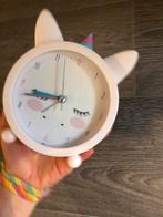 Superleuke Unicorn Wekker - Perfecte Staat!, Ophalen of Verzenden, Zo goed als nieuw, Analoog, Wekker of Tafelklok
