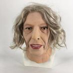 Oude Vrouw Gezicht Masker Latex Vrouwen Dames Realistisch, Verzenden, Nieuw, Feestartikel
