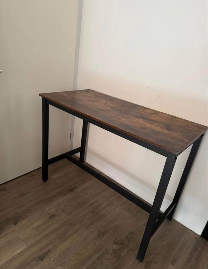 Industriële Bartafel/Eettafel - 120x60x90cm, Huis en Inrichting, Tafels | Eettafels, 50 tot 100 cm, 100 tot 150 cm, Rechthoekig