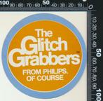 Sticker: Philips - The Glitch Grabbers, Verzamelen, Stickers, Verzenden, Zo goed als nieuw, Bedrijf of Vereniging