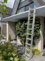 Excelsior uitschuifbare ladder 2 x 10, Doe-het-zelf en Verbouw, Ladders en Trappen, Ophalen, Gebruikt, Ladder, Opvouwbaar of Inschuifbaar