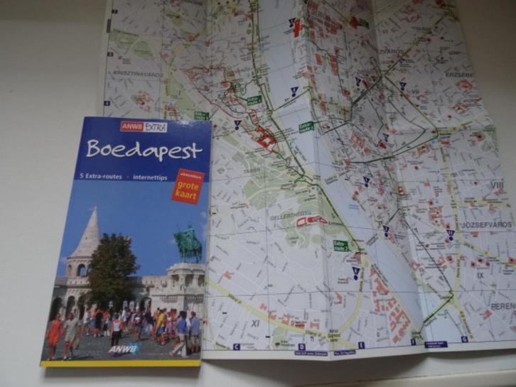 anwb extra reisgids Boedapest , met de plattegrond, Boeken, Reisgidsen, Zo goed als nieuw, Reisgids of -boek, Europa, ANWB, Ophalen of Verzenden