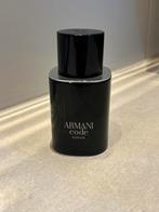 Armani "Code Parfum", Ophalen