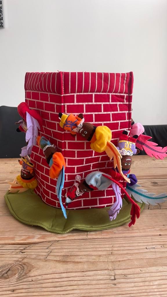 Zwarte piet gooien in de schoorsteen compleet plus, Diversen, Sinterklaas, Zo goed als nieuw, Ophalen