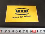 sticker UTD mengvoeder voert tot winst!, Ophalen, Zo goed als nieuw