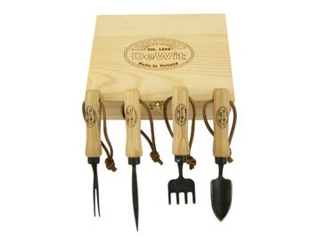Bonsai set 4 stuks in houten doos beschikbaar voor biedingen