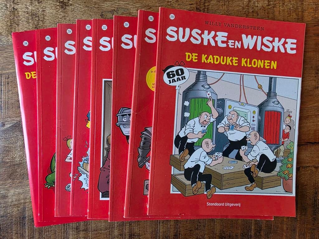 Suske en Wiske  60 jaar, Boeken, Stripboeken, Meerdere stripboeken, Ophalen of Verzenden, Zo goed als nieuw, Willy Vandersteen