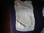 Wit shirt. Lage hals. Korte mouw. Merk MS mode. Maat L., Wit, Maat 42/44 (L), Ophalen of Verzenden, Korte mouw