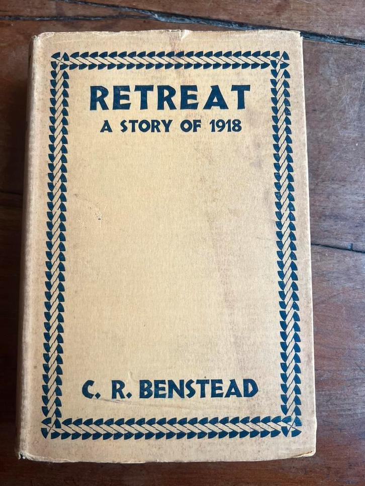 WO1 Boek Retreat a story of 1918 Kaiserschlacht Westfront, Verzamelen, Militaria | Algemeen, Landmacht, Engeland, Verzenden
