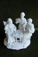 Biscuit porselein beeldengroep 'beim Klosterbier' ca1900, Ophalen of Verzenden