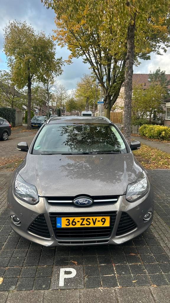 Ford Focus 1.0 Ecoboost 92KW Wagon 2013 Bruin, Auto's, Ford, Particulier, Focus, ABS, Adaptieve lichten, Airbags, Airconditioning