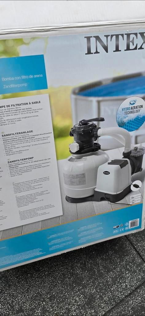intex Zandfilterpomp, zoutfilterpomp en toebehoren, Tuin en Terras, Zwembad-toebehoren, Zo goed als nieuw, Ophalen