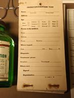 US WW2 identification tag booklet, Ophalen of Verzenden, Landmacht, Amerika, Overige typen