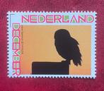 Persoonlijke december postzegel uil vogels bij zonsondergang, Ophalen of Verzenden, Na 1940, Postfris