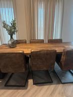 Eetkamertafel set, Ophalen, Zo goed als nieuw, 6 tot 8 stoelen
