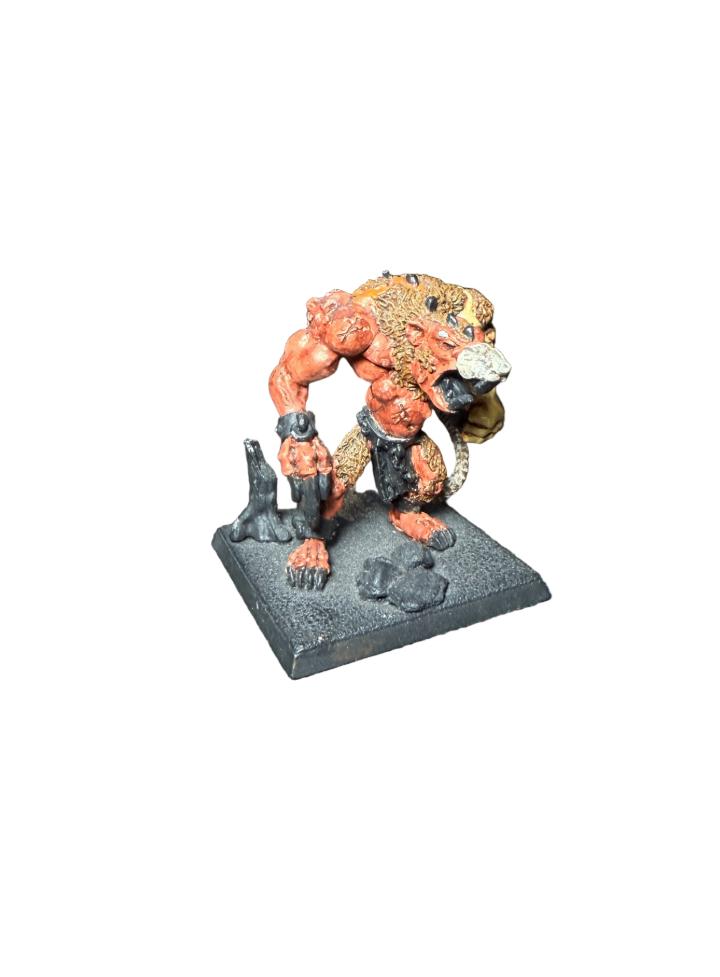 Warhammer Fantasy Old World Skaven Rat Ogre, ., Warhammer, Ophalen of Verzenden, Zo goed als nieuw