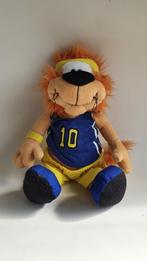 Loeki de Leeuw knuffel, tennis outfit blauw, 34 cm. S35, Tweedehands verkoop, Tweedehands verkoop, Gebruikt, Overige typen