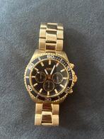 Heren horloge Guess goud kleurig, Staal, Staal, Polshorloge, Zo goed als nieuw