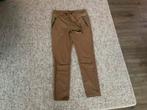 Travelstof broek, Jane Lushka, maat L, Maat 38/40 (M), Bruin, Ophalen of Verzenden, Zo goed als nieuw