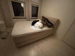 Comfortabel Bed - Klaar voor een goede nachtrust!, Huis en Inrichting, Slaapkamer | Bedden, Ophalen, Gebruikt, Beige, Tweepersoons