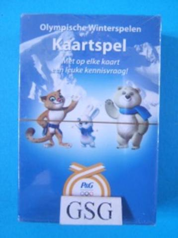 Olympische winterspelen kaartspel nr. Q/18166-00 (Nieuw) beschikbaar voor biedingen