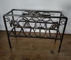 t.e.a.b. vintage smeedijzeren wijnrek, Ophalen, Gebruikt, 5 tot 15 flessen, Metaal