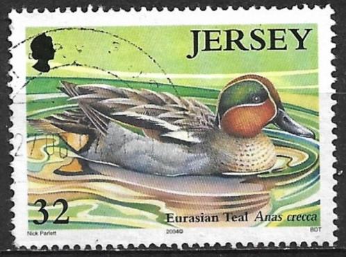 Jersey 2004 mi.1122 vogel WINTERTALING nom.32p, Postzegels en Munten, Postzegels | Europa | UK, Gestempeld, Verzenden