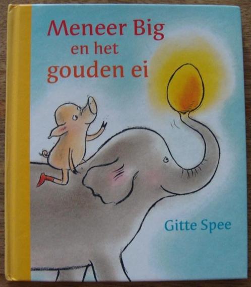 Meneer Big en het gouden ei - Gitte Spee, Boeken, Kinderboeken | Baby's en Peuters, Zo goed als nieuw, 3 tot 4 jaar, Ophalen of Verzenden