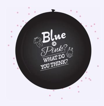 Gender Reveal Ballon Meisje 60cm beschikbaar voor biedingen