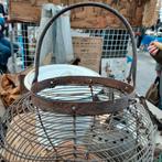 Oud Brocante eiermandje, Ophalen of Verzenden