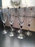 Cristal d'arques kristal champagne glazen, Ophalen of Verzenden