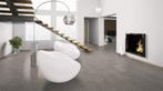 Pvc click Tegel Harbour Grijs met integreerde ondervloer, 75 m² of meer, Nieuw, Ophalen of Verzenden, Grijs