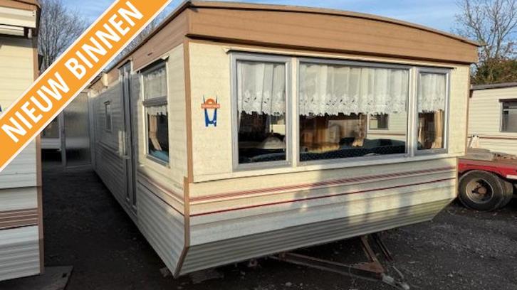 Sunseeker Kreta 330 x 10 m spiegelbeeld, Caravans en Kamperen, Stacaravans, tot en met 4